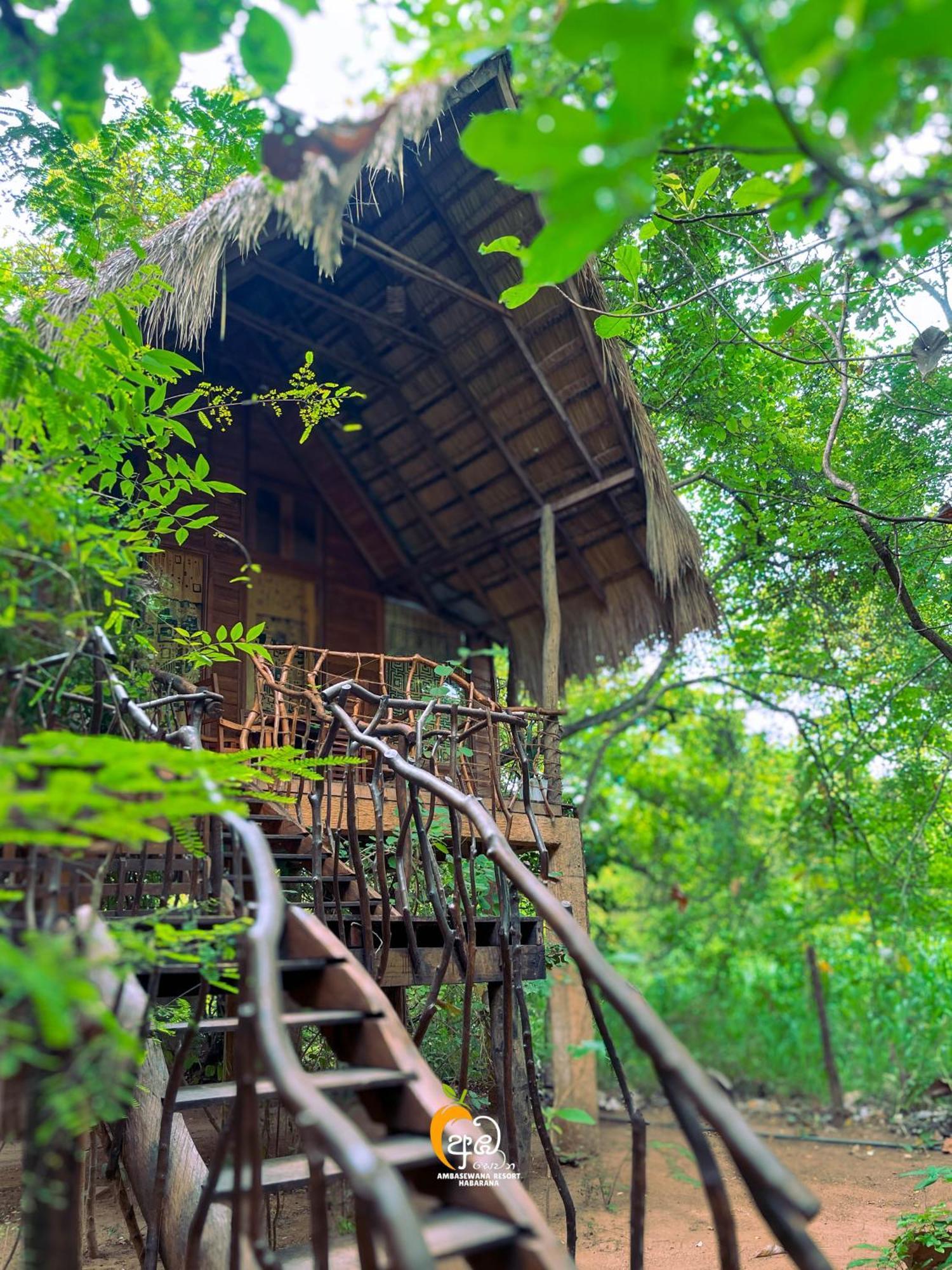 Habarana Tree House Ambasewana Resort Exteriör bild